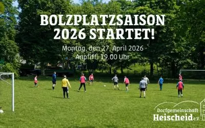Run­ter von der Couch, ab auf den Ra­sen! Die Bolz­platz­sai­son 2026 star­tet!